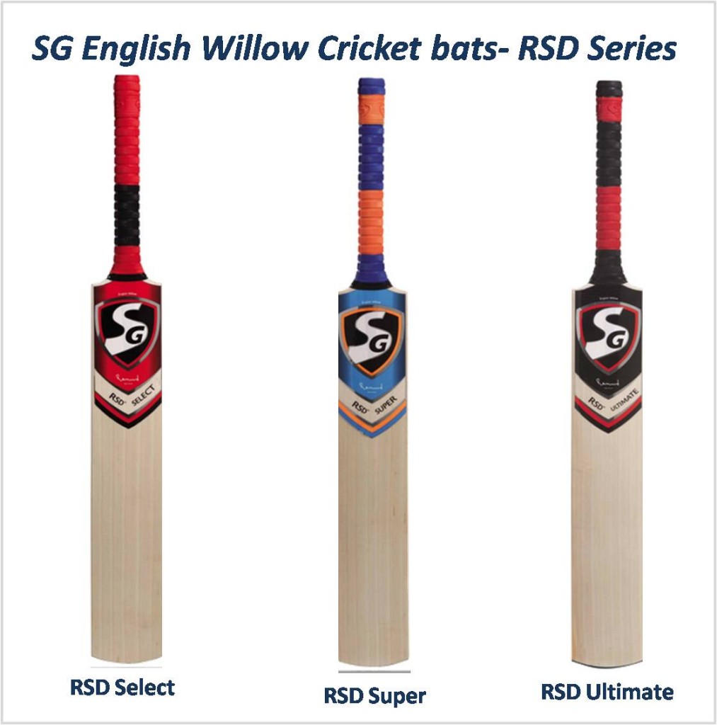 SG English Willow Cricket Bats RSD Series