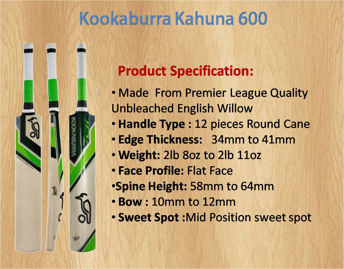 Guide on Kookaburra Cricket Bats Series