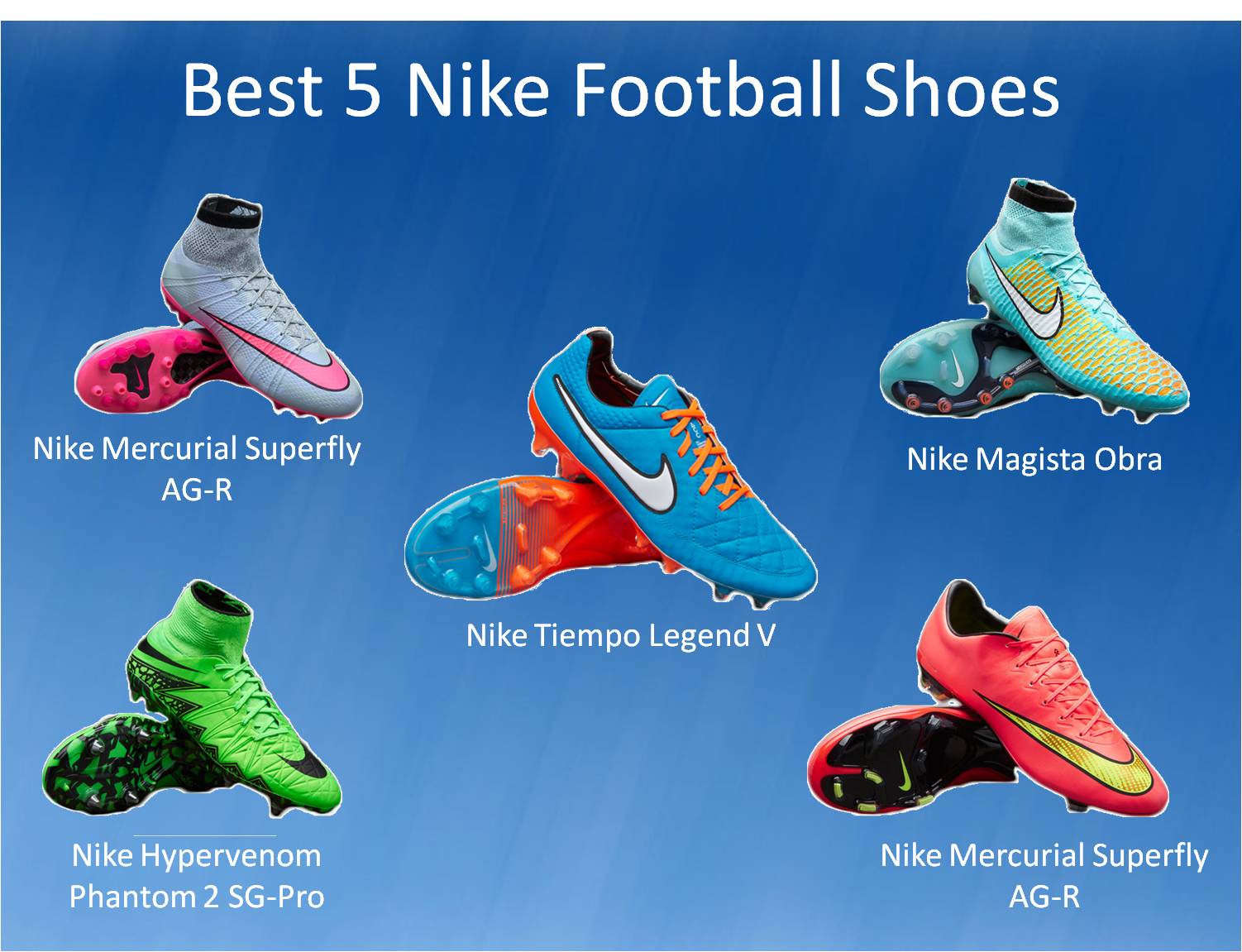 nike best football shoes