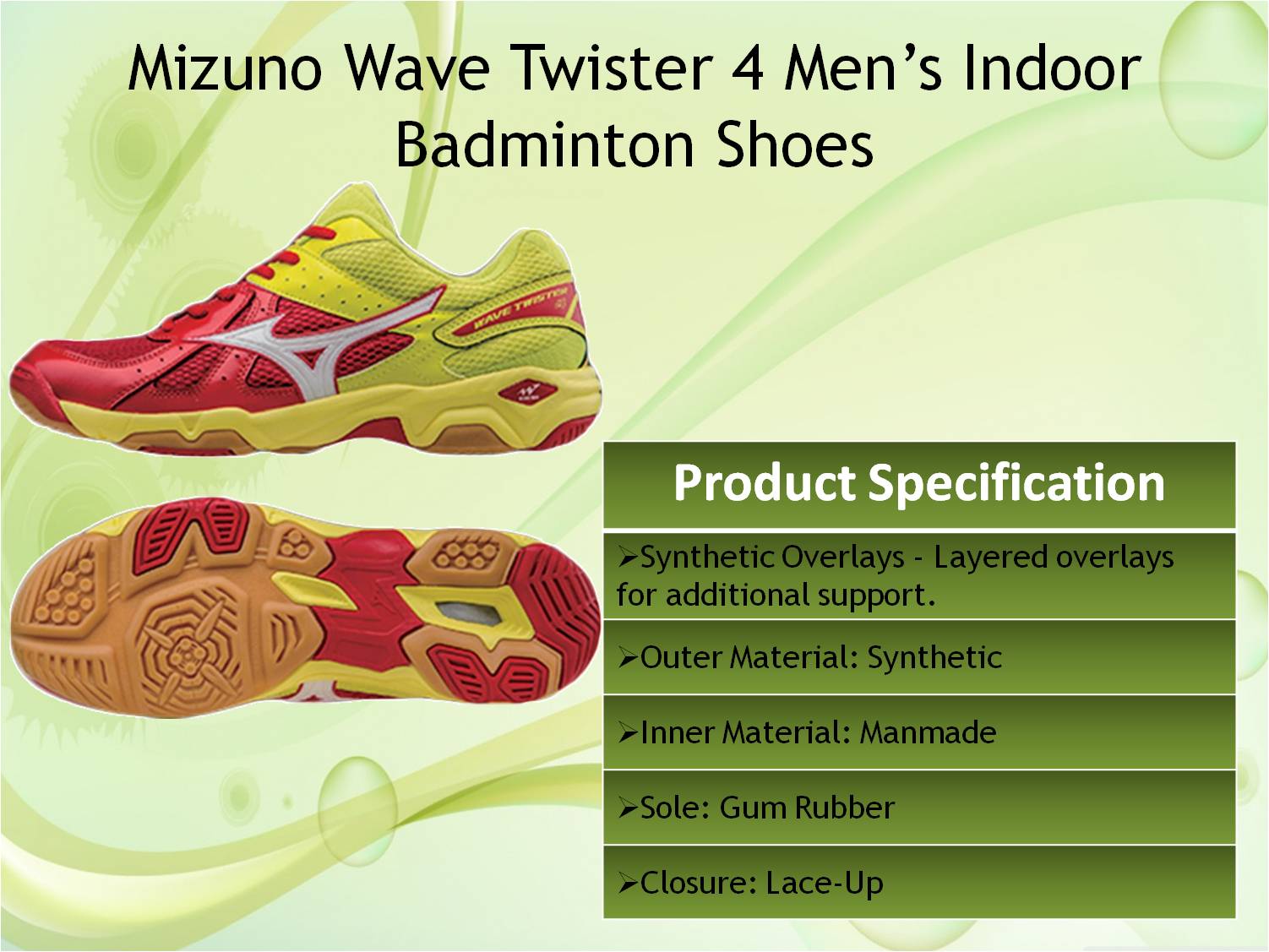 mizuno wave twister 4 badminton