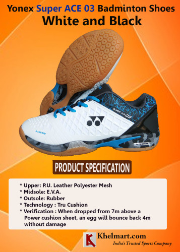 yonex super ace 03 unisex badminton shoes