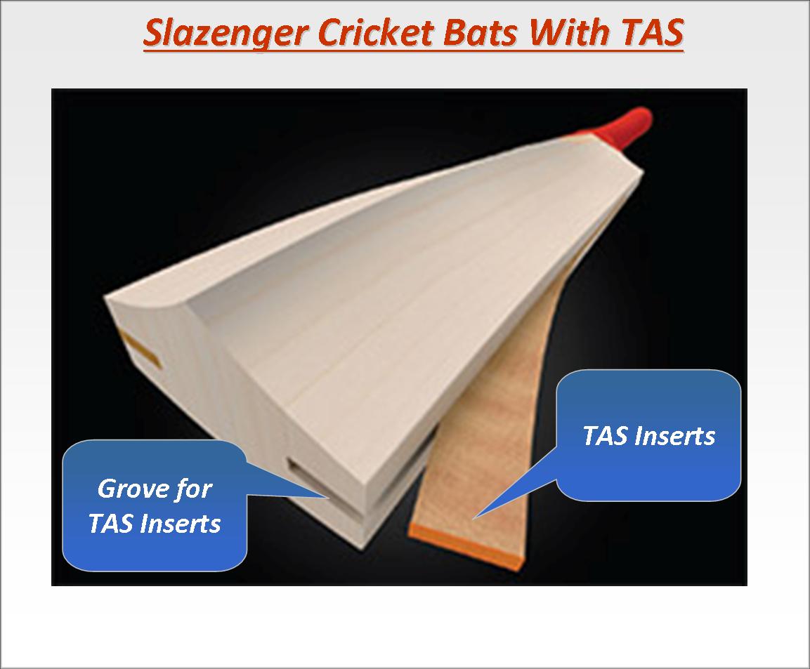 talent afbreken Communicatie netwerk Torsioned and Sprung -Slazenger New Cricket Bat Technology