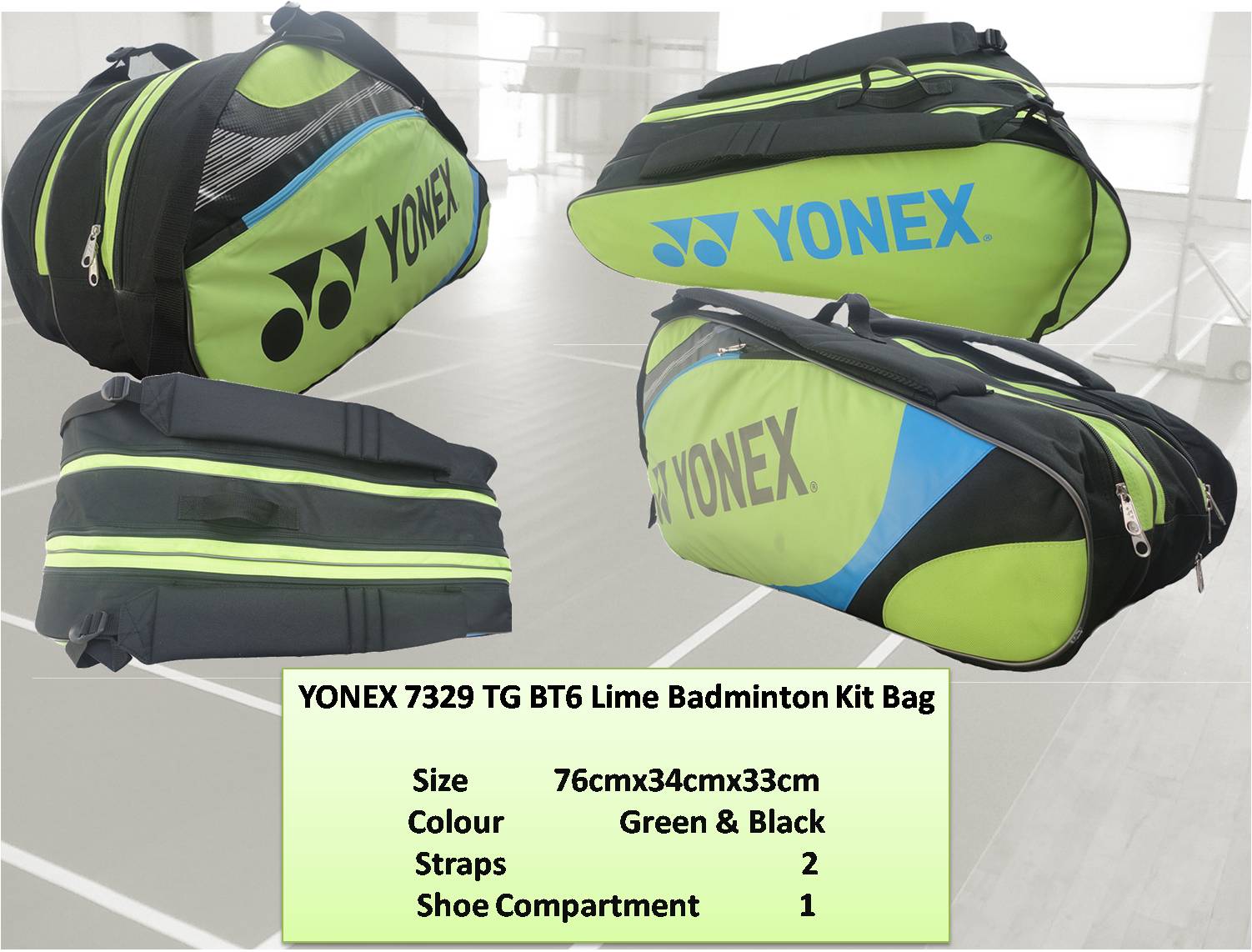 Details about   Yonex Thermal Badminton Kit Bag 