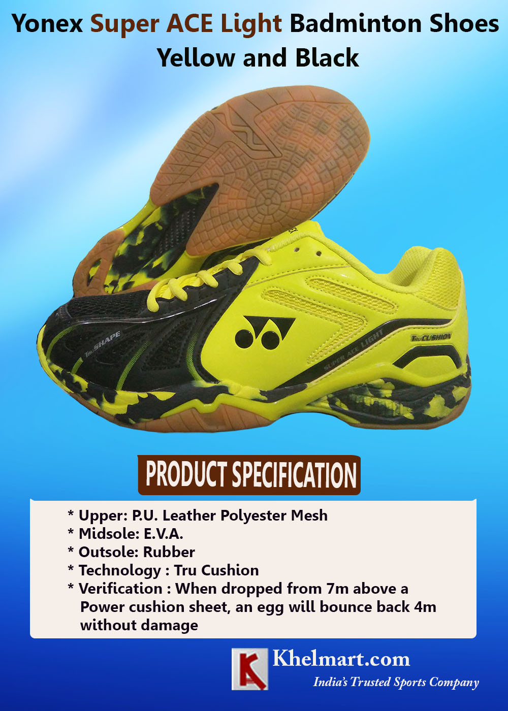 6 Variants of Yonex Super ACE Light Badminton Shoes | Khelmart