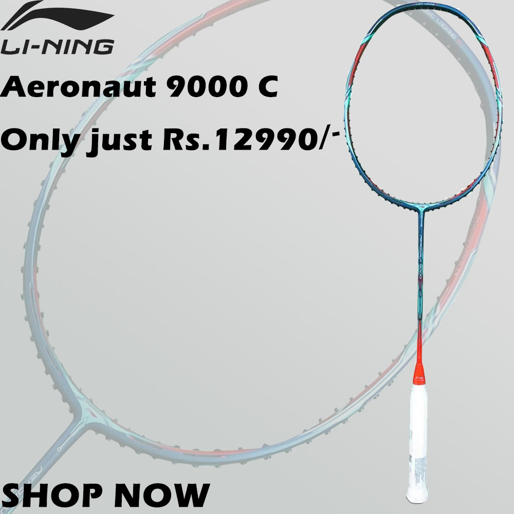 LI NING AERONAUT 9000 Badminton Racquet carbon fibre Line completion 